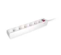 Equip 245552 base múltiple 1,5 m 6 salidas AC Interior Blanco