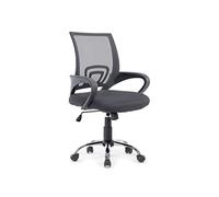 Equip Silla de Oficina - Diseño Ergonomico - Respaldo de Malla Transpirable - Mecanismo de Mariposa - Ajuste de Altura - Base