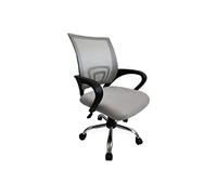 Equip Silla de Oficina - Diseño Ergonomico - Respaldo de Malla Transpirable - Mecanismo de Mariposa - Ajuste de Altura - Base