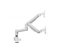 Soporte mesa equip vesa hasta 35pulgadas 100x100 max 20kg doble pantalla blanco