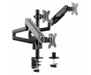 Equip Soporte Triple Brazo para Monitor 17-27" VESA 100X100 Máx. 21Kg