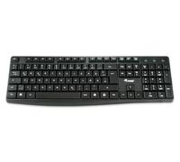 EQUIP Teclado USB QWERTY ESPA OL, Negro, 245211