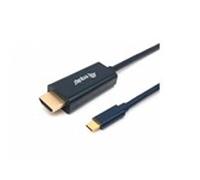 Equip USB-C ( ThunderBolt 3 Compatible ) a HDMI-Macho 4K/30Hz 2 Metros - Cable de imagen