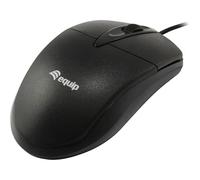 Equip Ratón Life 2 botones óptico USB 1000 DPI Negro