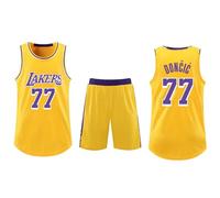 Equipación Baloncesto Niño 2 Piezas Camiseta Baloncesto+Pantalones Cortos De Adulto Disfraz Jugador Niño Regalos De Basket