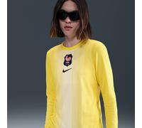 Equipación de portero/a Stadium FFF 2025/26 Camiseta de manga larga de fútbol Replica Nike Dri-FIT - Mujer - Amarillo S (EU 36-38)