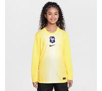 Equipación de portero/a Stadium FFF 2025/26 Camiseta de manga larga de fútbol Replica Nike Dri-FIT - Niño/a - Amarillo XL