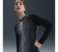 Equipación de portero/a Stadium Países Bajos 2025/26 Camiseta de manga larga de fútbol Replica Nike Dri-FIT - Mujer - Negro S (EU 36-38)