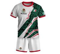 Equipacion Futbol Niño Duradero Conjunto deportivo para niños, top y pantalones cortos, dos piezas, para entrenamiento juvenil.