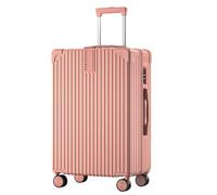 Equipaje De 4 Ruedas, Cubierta Con Carrito Con Bolsa De Transporte, Alta Resistencia, Cremallera A Prueba De Disturbios, Caja De Almacenamiento Con Diseño De Concha Dura ( Color : 22 , Size : Rose )