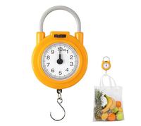 Equipaje De Básculas De Viaje - Báscula De Equipaje De Mano Compacta, Herramienta De Pesaje ABS Duradera | Pantalla Mecánica Clara, Perfecta Para Empacar Viajes, Uso Al Aire Libre, Check-in En El Aero