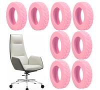 Equipaje de rueda, funda para ruedas de maletín, resistente al desgaste, 8 fundas protectoras para ruedas de equipaje de mano, rosa, ver descripción, Ver descripción