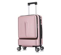 Equipaje Lleve Maletas con Ruedas Antes de Comenzar a diseñar Maletas de Gran Capacidad for Hombres y Mujeres Ligero y Duradero (Color : Rose Gold, Size : 24inch)