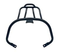 Equipaje Motocicleta para Vespa para Sprint para Primavera 125 150 Parachoques Trasero Asiento Pasajero Asa Barra Agarre Riel Portaequipajes Bolsa Estante Libros(Black)