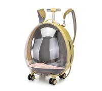equipaje para mascotas, Maleta for mascotas, cubierta de carrito transparente, bolsa for gatos, cápsula espacial portátil for perros, mochila de gran capacidad for gatos para viajar al aire libre(Colo