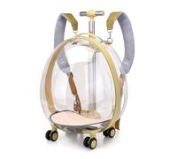 equipaje para mascotas, Maleta for mascotas, cubierta de carrito transparente, bolsa for gatos, cápsula espacial portátil for perros, mochila de gran capacidad for gatos para viajar al aire libre(Colo
