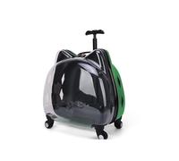 equipaje para mascotas, Mochila transportadora for mascotas con ruedas, maletín portátil for mascotas al aire libre, bolsa de transporte ligera for mascotas for senderismo para viajar al aire libre(Co