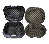 Equipaje Top Lock Storage Carrier Case Pad Compatible con SHAD TR41 TR 41 Contenedor Interior Cola Funda Forro Storage Bag Protector (Un Juego)