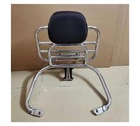 Equipaje Trasero GTS 300 250 125 GTV 300 Primavera Sprint 150 Todos Portaequipajes Trasero Abrazadera Metálica Negra Cromada portaequipajes Moto(150 Chrome)