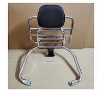 Equipaje Trasero GTS 300 250 125 GTV 300 Primavera Sprint 150 Todos Portaequipajes Trasero Abrazadera Metálica Negra Cromada portaequipajes Moto(GTS300 Chrome)