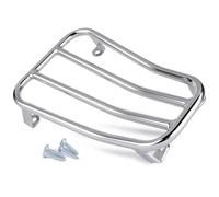 Equipaje Trasero Motocicleta para Vespa para GTS300 para GTS250 para GTV300 para GTS para GTV 300 250 Soporte Motocicleta Portaequipajes Delantero Trasero(Front Chrome)