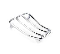 Equipaje Trasero Motocicleta para Vespa para Sprint para Primavera 150 para para GTS 300 Soporte Portaequipajes Trasero con Pedal Motocicleta(Chrome 150)
