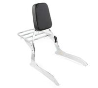 Equipaje Trasero Respaldo Trasero para Motocicleta, Almohadilla para Respaldo De Pasajero Y Portaequipajes para XVS1300A V Star 1300 2007-2012 2013 2014 2015 Portaequipajes Trasero Motocicleta