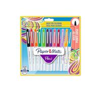 Equipamiento Escolar marca PAPER MATE modelo 1x12 Flair Felt Tip Pen Bold B
