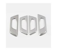 equipamiento interior del coche Acero inoxidable para CRV 2017 2018, Protector de cuenco para puerta interior coche, Marco, cubierta Panel, pegatinas embellecedoras, 4 Uds