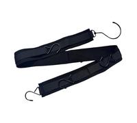 Equipment Airer, Vessel Jersey - Hanging Drying Equipment, Flexible Hook Utility Solution, Vertical Uniform Holder, Small Webbing Pack for Residential Garages Training Camps Student Dorms Executive