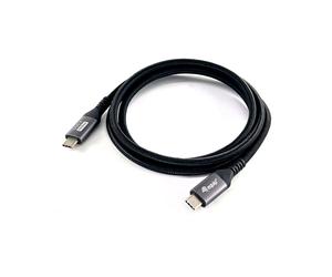 Equipo 128381 USB 4 Gen 3 C-auf-C-Kabel, M/M, 1,2m, PD3.1 240W, 8K/60Hz, 40Gbps,
