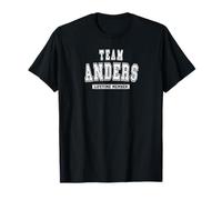 Equipo Anders Lifetime Miembro Familia Apellido Camiseta