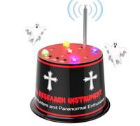 Equipo avanzado de investigación paranormal para caza de fantasmas con detección de temperatura EMF y ATDD, detector de fantasmas mejorado con 5 niveles de sensibilidad, calibración automática, 40-60