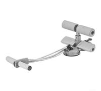 Equipo compacto de asistencia para sentarse con ventosas de agarre de piso dobles y sistema de cuerda ajustable (gris)
