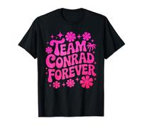 Equipo Conrad Retro Retro Vintage Groovy Flower Power Vibes Camiseta