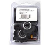 CEMA Poleas de cambio de aluminio Shimano SRAM 9/10/11 velocidades negro