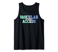 Equipo de Acceso Vascular Enfermería RN Enfermera Apreciación Vintage Camiseta sin Mangas
