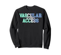 Equipo de Acceso Vascular Enfermería RN Enfermera Apreciación Vintage Sudadera