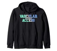 Equipo de Acceso Vascular Enfermería RN Enfermera Apreciación Vintage Sudadera con Capucha