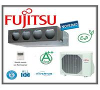 Equipo de aire acondicionado modelo 2013 con bomba frío/calor, bajo nivel sonoro. Equipo inverter. Calidad/precio excepcional. Fujitsu Conductos