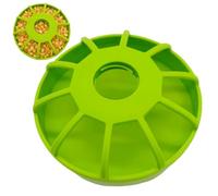 Equipo De Alimentación para Aves De Corral - 12 Cm | para Pollos, Suministros para Mascotas De Gran Capacidad | Alimentador De Gallinero, Almacenamiento De Alimentos, para Cacatúa, Co