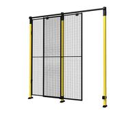 Equipo de ampliación de puerta X-GUARD (sin módulo de pared para puerta, postes ni mecanismo de bloqueo) Axelent, puerta sencilla como puerta corredera
