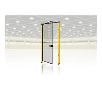 Equipo de ampliación de puerta X-GUARD (sin módulo de pared para puerta, postes ni mecanismo de bloqueo) Axelent, puerta sencilla como puerta batiente