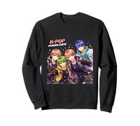 Equipo de Anime K-Pop Power Crew Sudadera