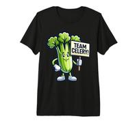 Equipo de apio, Mascota de Jugo de apio, Verduras Divertidas Camiseta Premium