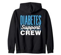 Equipo De Apoyo A La Diabetes Tipo Diabéticos Diabetes Sudadera con Capucha
