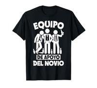 Equipo De Apoyo Del Novio Despedidas de Soltero Humor Camiseta
