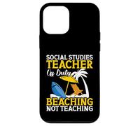 Equipo de apreciación de maestros de historia Estudios sociales fuera de servicio Carcasa para iPhone 12 mini