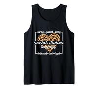 Equipo de apreciación del profesor de historia Estudios sociales Camiseta sin Mangas