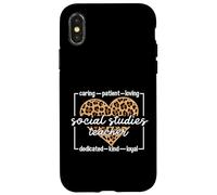 Equipo de apreciación del profesor de historia Estudios sociales Carcasa para iPhone X/XS